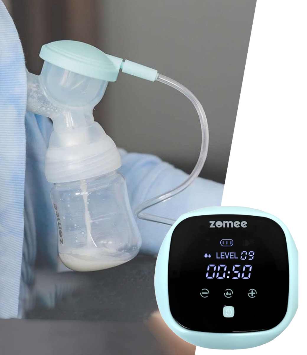 9 suction levels for milk expression.
